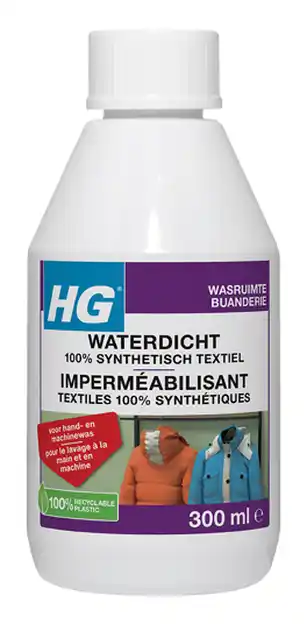 De Online Drogist HG Wasruimte Waterdicht 100% Synthetisch Textiel 300ML aanbieding