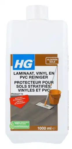 De Online Drogist HG Vloeren Laminaat Reiniger 1LT aanbieding