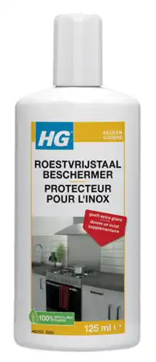 De Online Drogist HG Keuken Roestvrijstaal Beschermer 125ML aanbieding