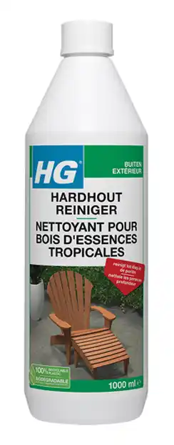 De Online Drogist HG Buiten Hardhout Reiniger aanbieding