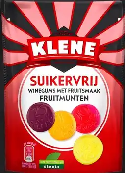 De Online Drogist Klene Fruitmunten Suikervrij aanbieding
