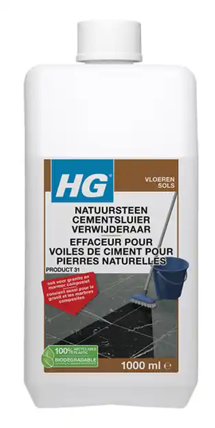 De Online Drogist HG Vloeren Natuursteen Cementsluierverwijderaar 31 aanbieding