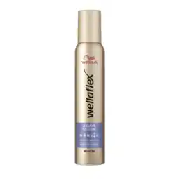 De Online Drogist Wella Flex Mousse 2 Days Volume 4 Extra Strong aanbieding