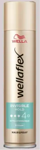 De Online Drogist Wella Flex Hairspray Invisible Hold 4 Extra Strong aanbieding