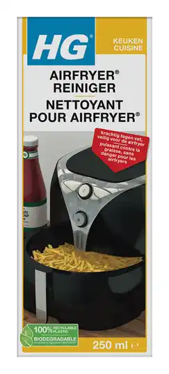 De Online Drogist HG Keuken Airfryer Reiniger 250ML aanbieding