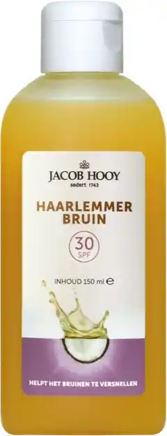 De Online Drogist Jacob Hooy Haarlemmer Bruin SPF30 150ML aanbieding