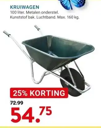 Kluswijs KRUIWAGEN aanbieding