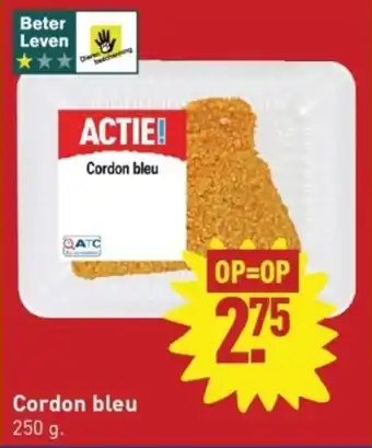 ALDI Cordon bleu 250g aanbieding