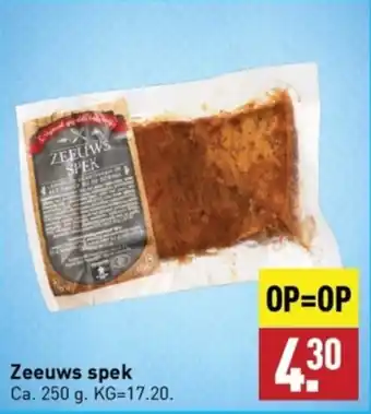 ALDI Zeeuws spek aanbieding