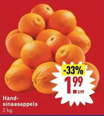 ALDI Hand sinaasappels 2kg aanbieding