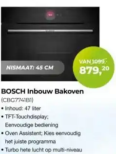 EP Beerepoot BOSCH Inbouw Bakoven (CBG7741B1) aanbieding