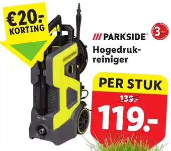 Lidl PARKSIDE Hogedrukreiniger aanbieding