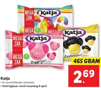 Lidl Katja 465g aanbieding