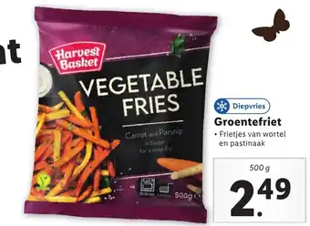 Lidl Groentefriet 500g aanbieding