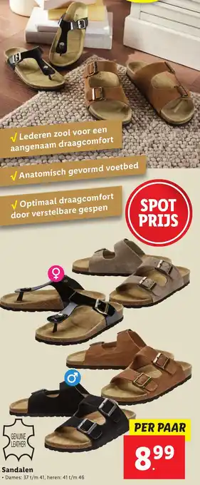 Lidl Sandalen aanbieding