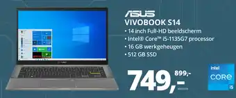 Paradigit Asus VivoBook S14 aanbieding