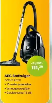 EP Beerepoot AEG Stofzuiger (VX6-2-ECO) aanbieding