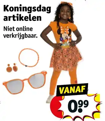 Kruidvat Koningsdag artikelen aanbieding