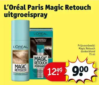 Kruidvat L'Oréal Paris Magic Retouch uitgroeispray aanbieding