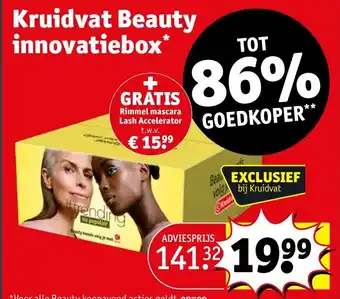 Kruidvat Beauty innovatiebox aanbieding