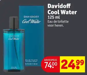 Kruidvat Davidoff Cool Water 125mL aanbieding