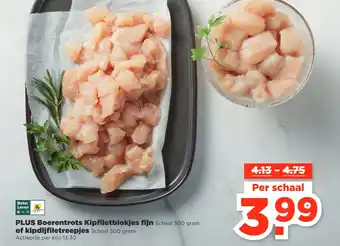 PLUS PLUS Boerentrots Kipfiletblokjes fijr aanbieding