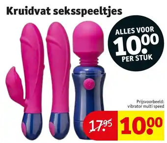 Kruidvat Seksspeeltjes aanbieding