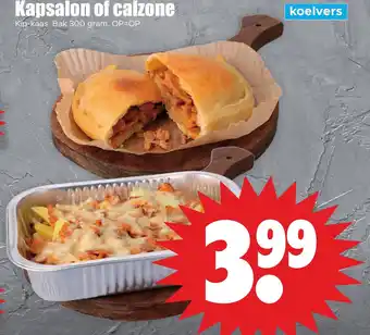 Dirk Kapsalon of calzone aanbieding