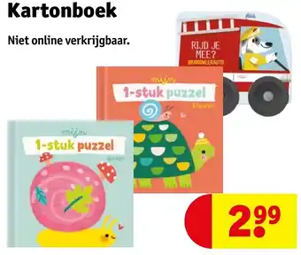 Kruidvat Kartonboek aanbieding