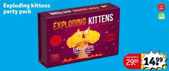 Kruidvat Exploding kittens party pack aanbieding