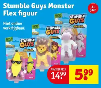 Kruidvat Stumble Guys Monster Flex figuur aanbieding