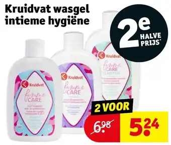 Kruidvat Wasgel Intieme Hygiëne aanbieding