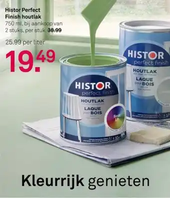 Karwei Histor perfect finish houtlak aanbieding