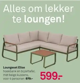 Karwei Loungeset Elise aanbieding