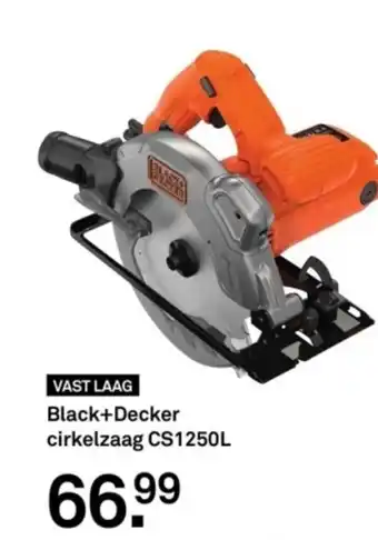 Karwei Black decker cirkelzaag CS1250L aanbieding