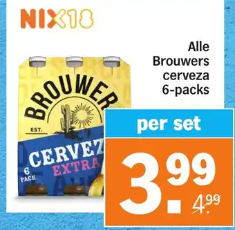 Albert Heijn Alle brouwers cerveza per set aanbieding