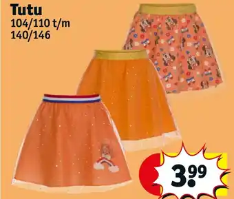 Kruidvat tutu aanbieding