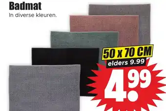 Dirk Badmat 50 x 70 cm aanbieding