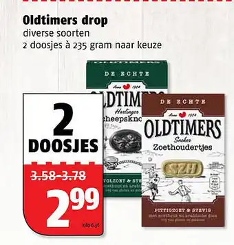 Poiesz Oldtimers drop 235gram aanbieding