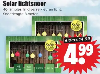 Dirk Solar lichtsnoer aanbieding