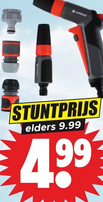 Dirk Gardena tuinsproeier of koppelset aanbieding