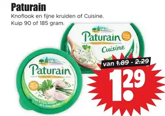 Dirk Paturain 90 of 185 gram aanbieding