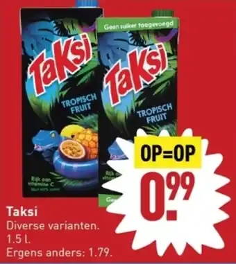 ALDI Taksi 1.5L aanbieding