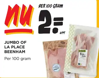 Jumbo La place beenham 100 gram aanbieding