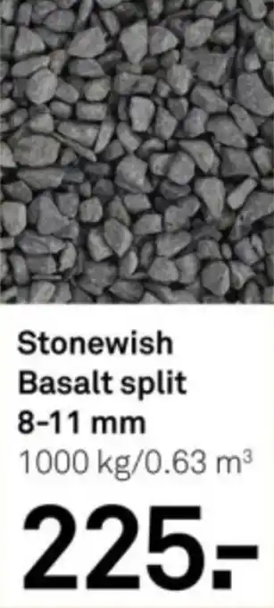 Karwei Stonewish Basalt split 8 11 mm aanbieding