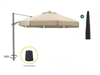 Kees Smit Shadowline Miami zweefparasol ø 350cm aanbieding