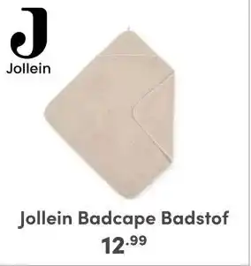 Baby & Tiener Jollein Badcape Badstof 12.99 aanbieding