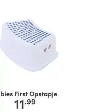 Baby & Tiener Bebies First Opstapje 11.99 aanbieding