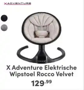 Baby & Tiener X Adventure Elektrische Wipstoel Rocco Velvet aanbieding