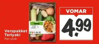 Vomar Voordeelmarkt Verspakket Teriyaki aanbieding